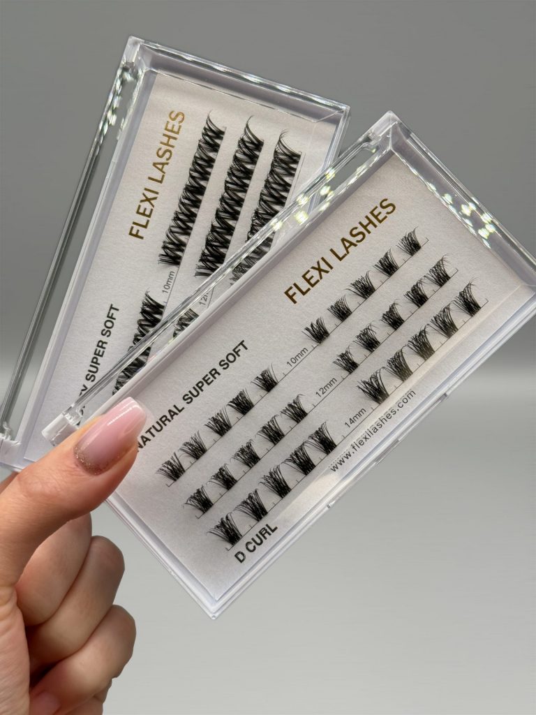 FLEXI LASHES DIY Wimpernverlängerung Wimpern Wimpernbox Super Soft 2er Bundle
