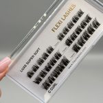 FLEXI LASHES DIY Wimpernverlängerung Wimpern Zubehör Wimpernbox Luxe Super Soft C