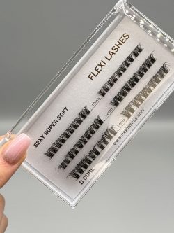 FLEXI LASHES DIY Wimpernverlängerung Wimpern Zubehör Wimpernbox Sexy Super Soft D
