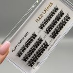 FLEXI LASHES DIY Wimpernverlängerung Wimpern Zubehör Wimpernbox Fluffy Super Soft C