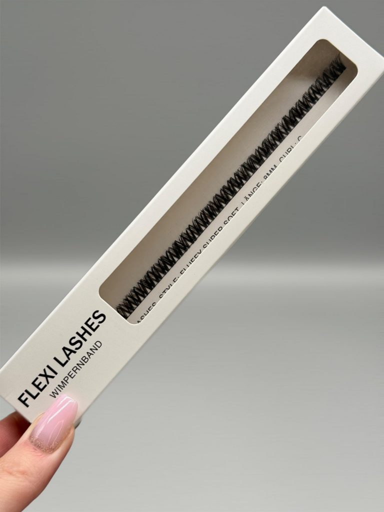 FLEXI LASHES DIY Wimpernverlängerung Wimpern Wimpernband Fluffy Super Soft C 8 mm