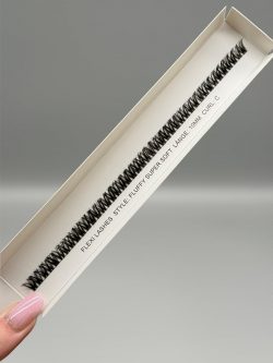 FLEXI LASHES DIY Wimpernverlängerung Wimpern Wimpernband Fluffy Super Soft C 10 mm 2
