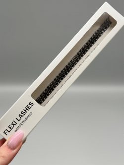 FLEXI LASHES DIY Wimpernverlängerung Wimpern Wimpernband Fluffy Super Soft C 12 mm