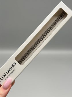 FLEXI LASHES DIY Wimpernverlängerung Wimpern Wimpernband Fine Super Soft C 12 mm