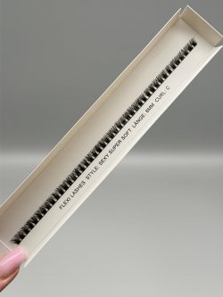 FLEXI LASHES DIY Wimpernverlängerung Wimpern Wimpernband Sexy Super Soft C 8 mm 2